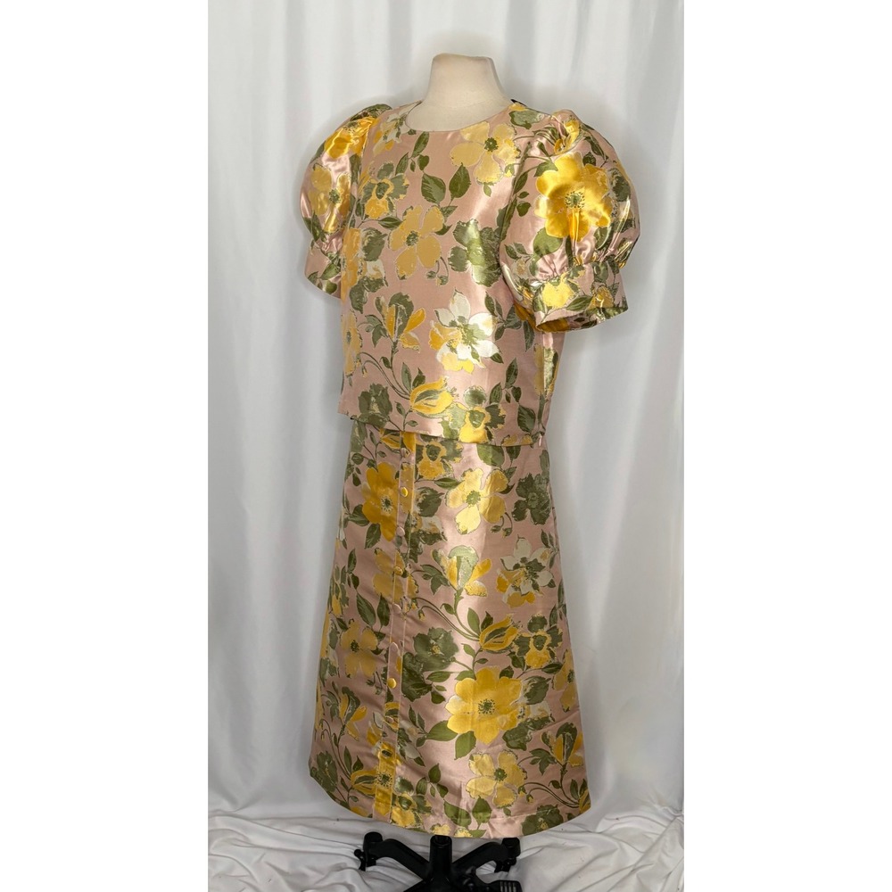 NWT! Tuckernuck POMANDER PLACE Lotus Jacquard Thea Blouse Adalyn Skirt X-Large - Picture 5 of 16